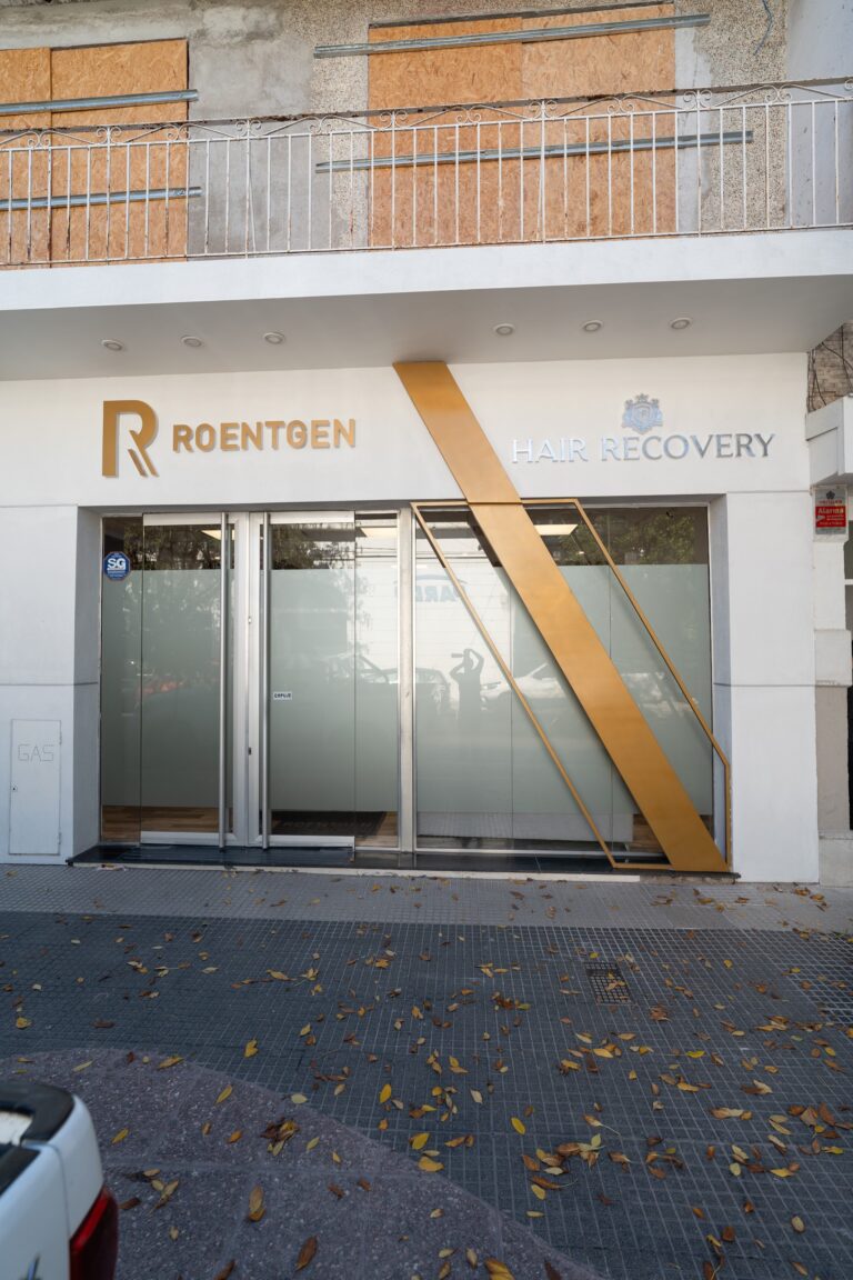 Fachada de Roentgen Estética y Hair Recovery en Villa María