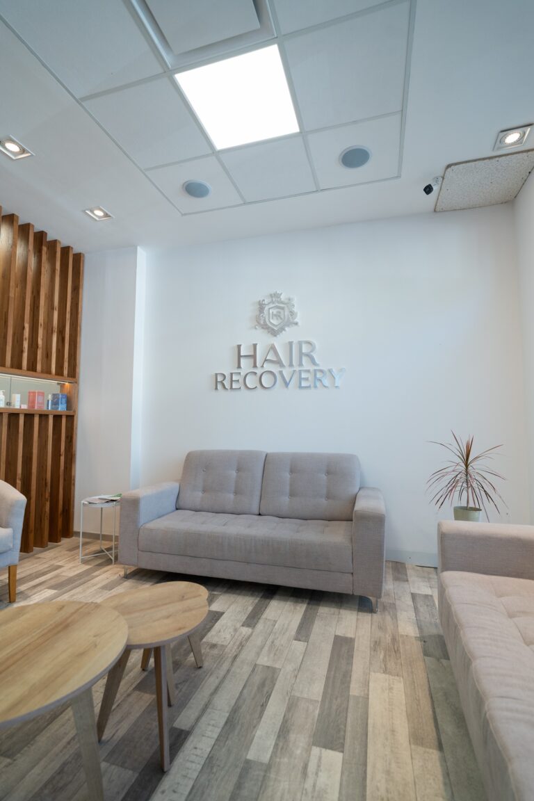 Sala de espera de Hair Recovery